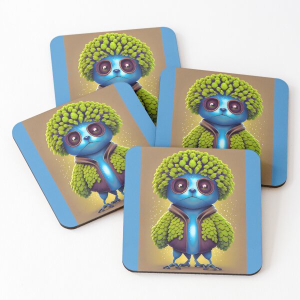 Item preview, Cute cartoon whimsical animal designed and sold by michplante60.