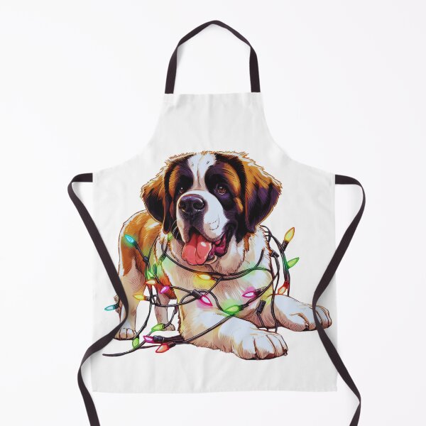 Item preview, Christmas Saint Bernard! designed and sold by DESIGNMOL.