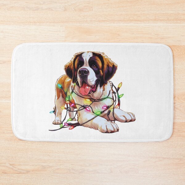 Item preview, Christmas Saint Bernard! designed and sold by DESIGNMOL.