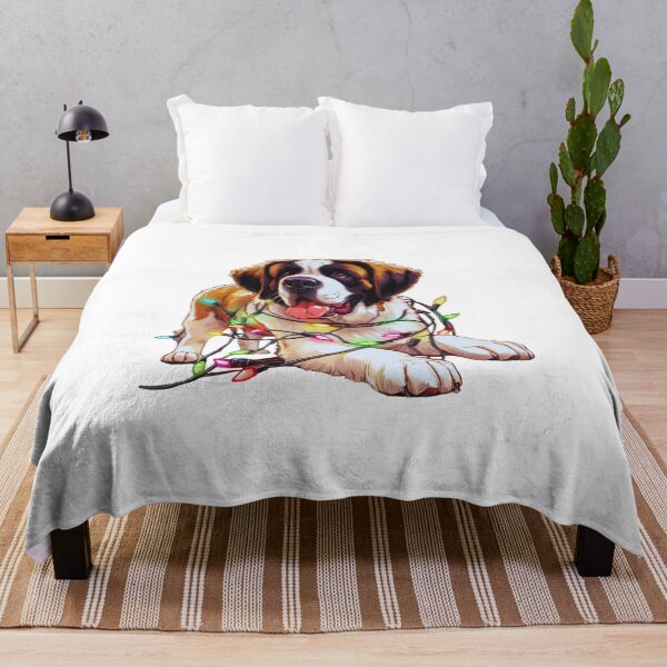 Item preview, Christmas Saint Bernard! designed and sold by DESIGNMOL.