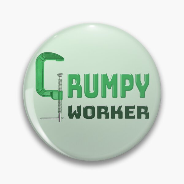 Item preview, Grumpy Worker - Green designed and sold by Fanarchist.