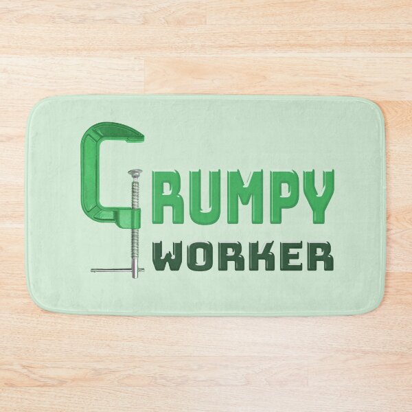Item preview, Grumpy Worker - Green designed and sold by Fanarchist.
