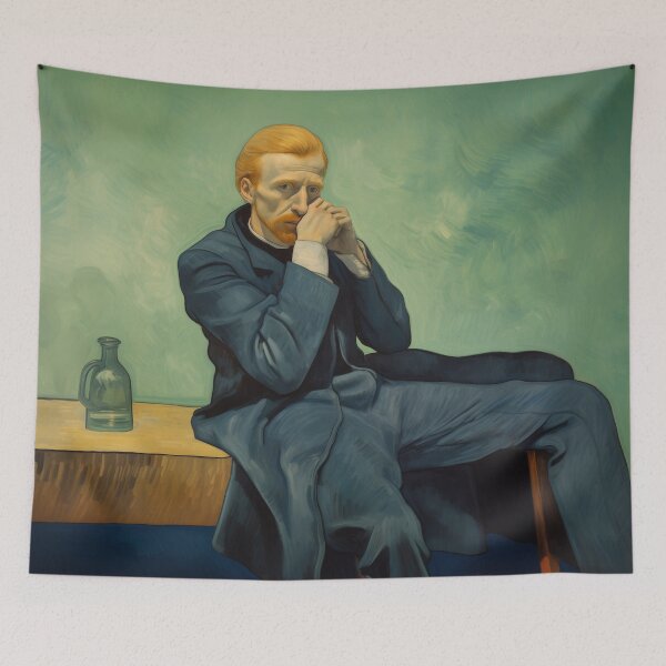 Item preview, Van Gogh self-portrait designed and sold by Carinaprint.