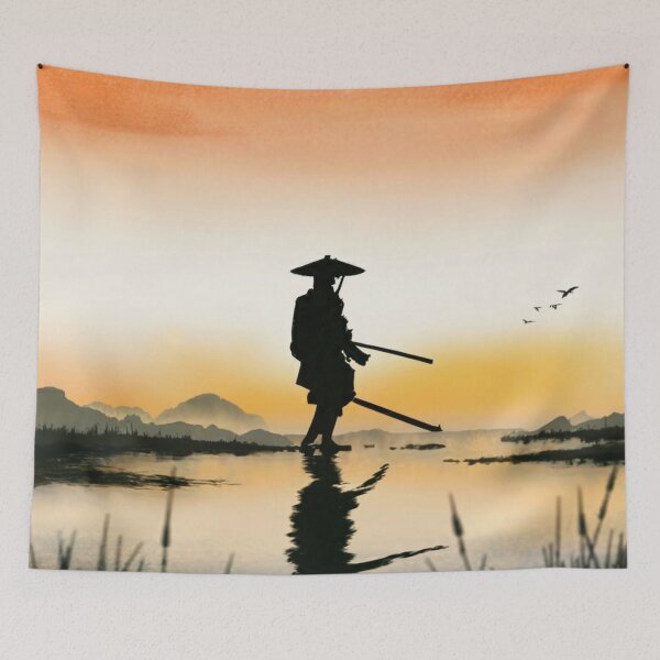 Aperçu de l'œuvre Chinese Samurai créée et vendue par Timegraf.