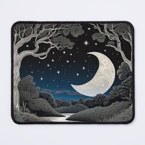 Item preview, Hippie Landscapes - Moonlit Night Magic 6 designed and sold by Benito Del Ray.