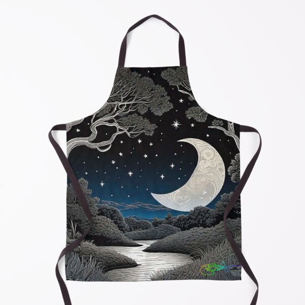 Item preview, Hippie Landscapes - Moonlit Night Magic 6 designed and sold by Benito Del Ray.