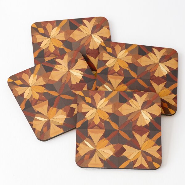Item preview, Marquetry Pattern designed and sold by SideSignal.