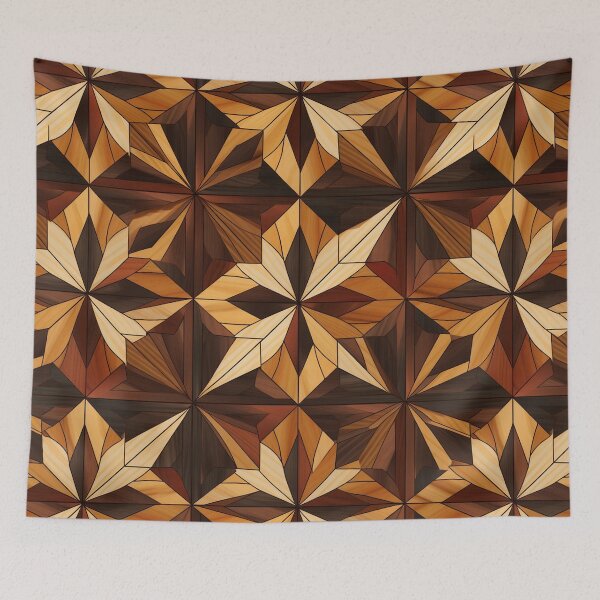 Item preview, Marquetry Pattern designed and sold by SideSignal.
