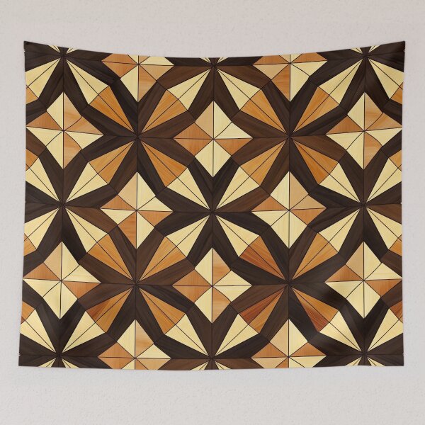 Item preview, Marquetry Pattern designed and sold by SideSignal.