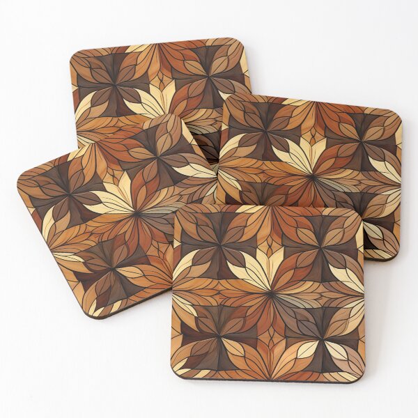 Item preview, Marquetry Pattern designed and sold by SideSignal.