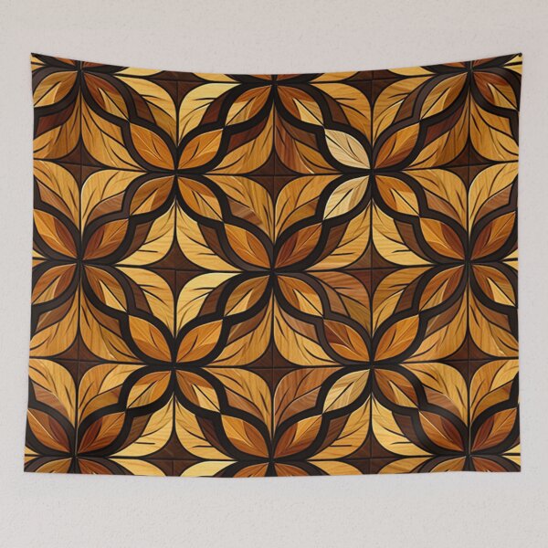 Item preview, Marquetry Pattern designed and sold by SideSignal.