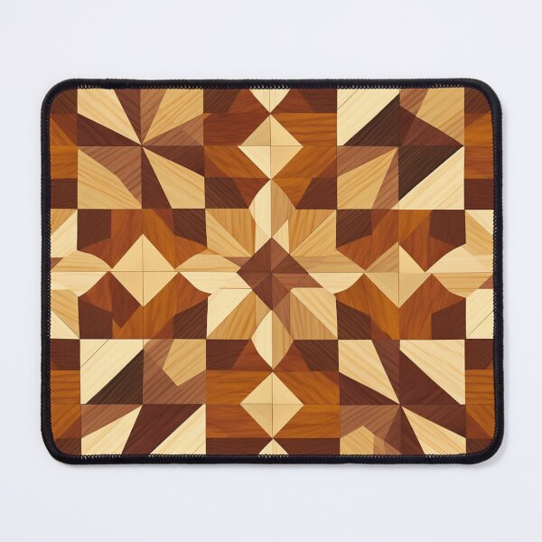 Item preview, Marquetry Pattern designed and sold by SideSignal.