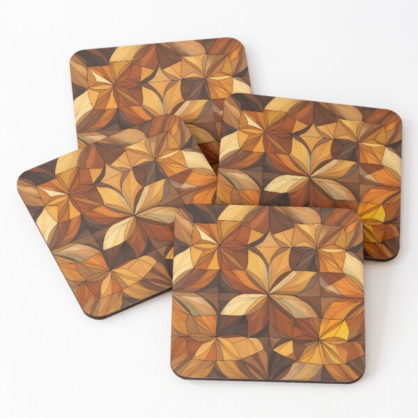 Item preview, Marquetry Pattern designed and sold by SideSignal.