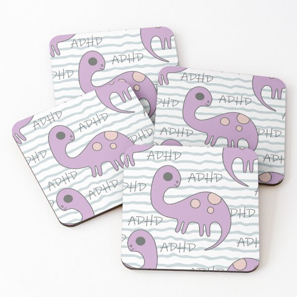 Item preview, ADHD creature /2. A sweet, lilac, adorable dinosaur with pink spots and big eyes. designed and sold by My-fake-places.
