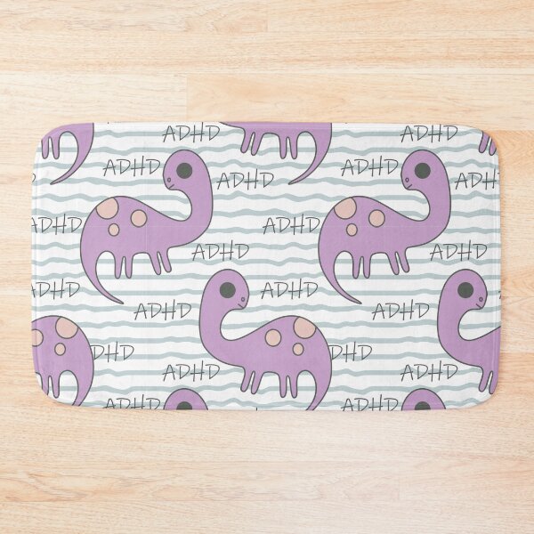 Item preview, ADHD creature /2. A sweet, lilac, adorable dinosaur with pink spots and big eyes. designed and sold by My-fake-places.