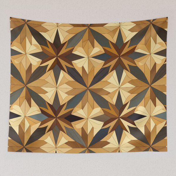 Item preview, Marquetry Pattern designed and sold by SideSignal.