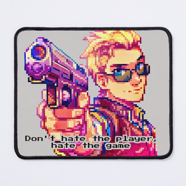 Item preview, Don't Hate The Player, Hate The Game designed and sold by SirZeus.