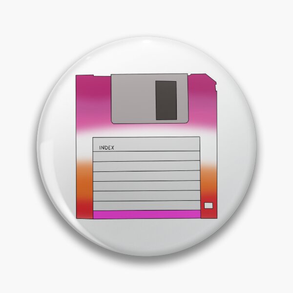 Item preview, Floppy Disc Lesbian Pride  designed and sold by belle kroeger.