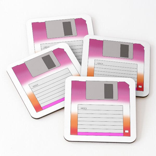Item preview, Floppy Disc Lesbian Pride  designed and sold by belle kroeger.