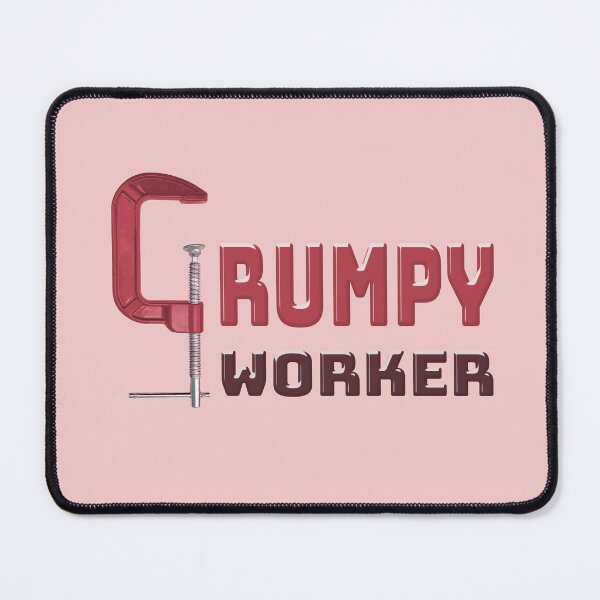 Item preview, Grumpy Worker - Red designed and sold by Fanarchist.