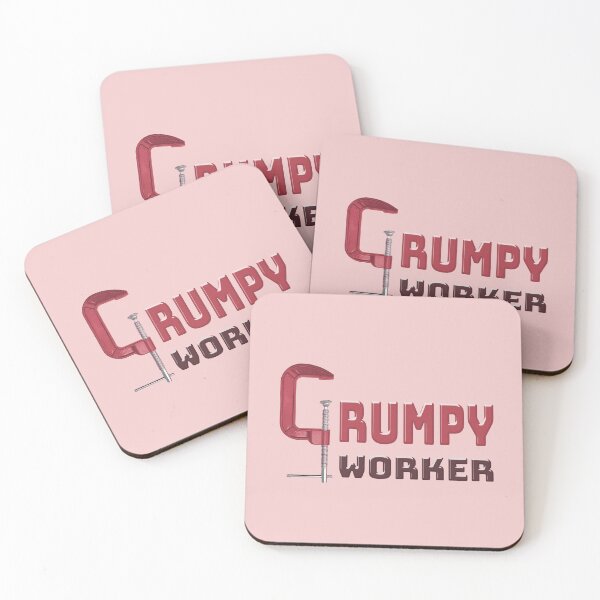 Item preview, Grumpy Worker - Red designed and sold by Fanarchist.