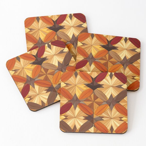 Item preview, Marquetry Pattern designed and sold by SideSignal.