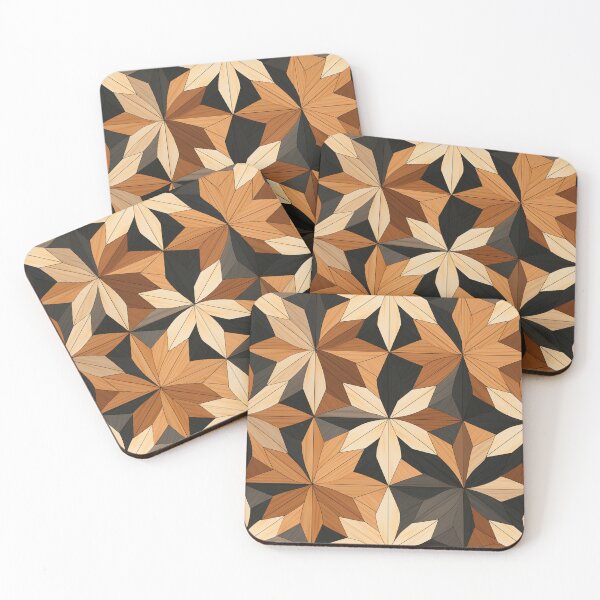 Item preview, Marquetry Pattern designed and sold by SideSignal.