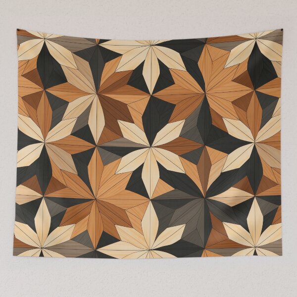 Item preview, Marquetry Pattern designed and sold by SideSignal.