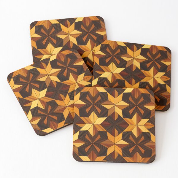 Item preview, Marquetry Pattern designed and sold by SideSignal.