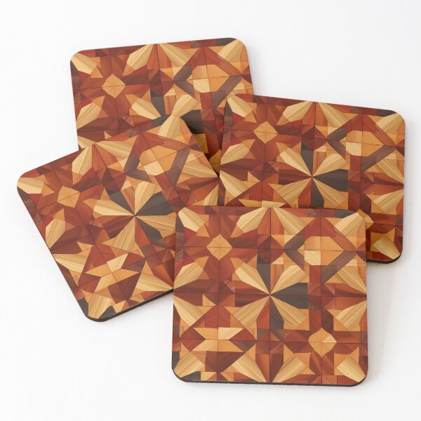 Item preview, Marquetry Pattern designed and sold by SideSignal.