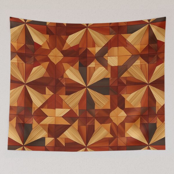 Item preview, Marquetry Pattern designed and sold by SideSignal.