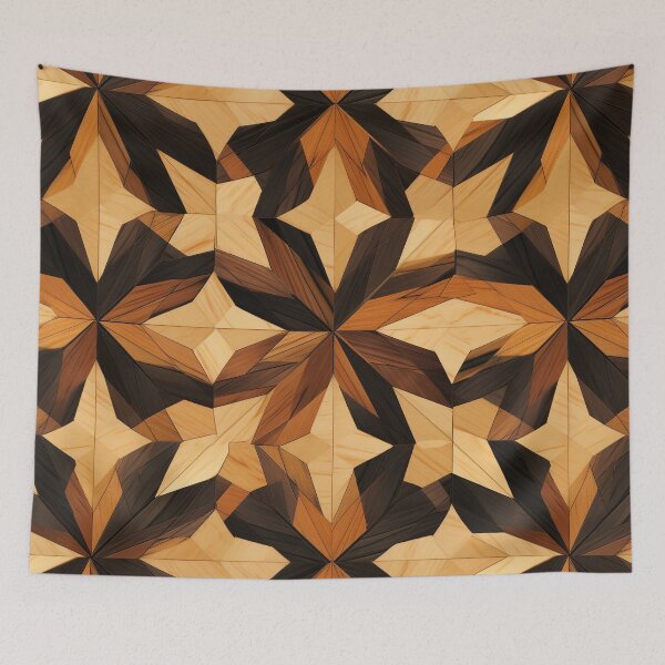 Item preview, Marquetry Pattern designed and sold by SideSignal.