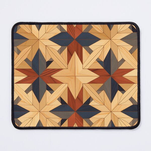 Item preview, Marquetry Pattern designed and sold by SideSignal.