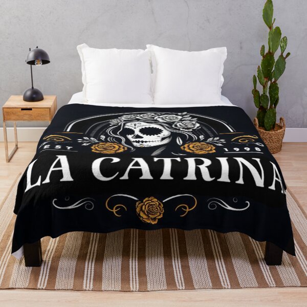 Halloween La Catrina Throw authentic Blanket