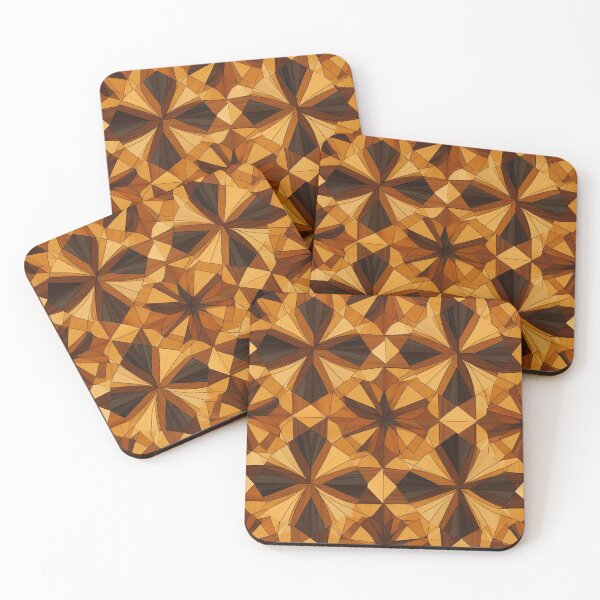 Item preview, Marquetry Pattern designed and sold by SideSignal.