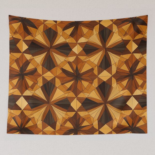 Item preview, Marquetry Pattern designed and sold by SideSignal.