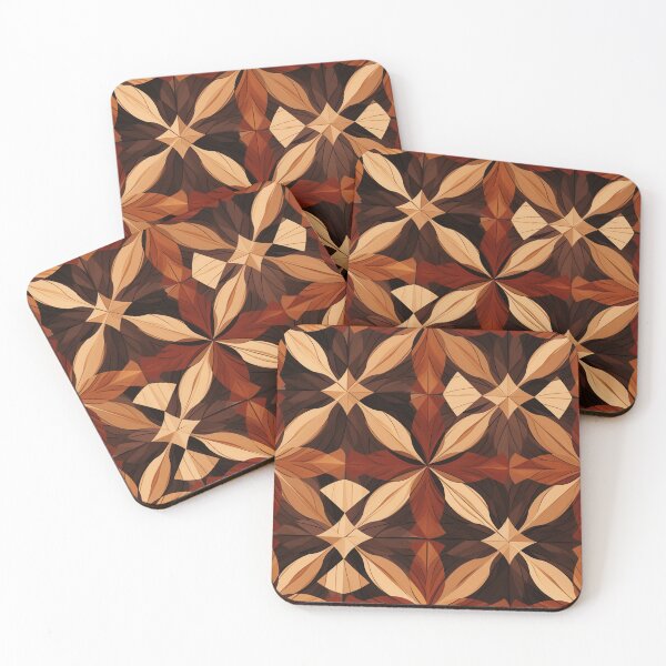 Item preview, Marquetry Pattern designed and sold by SideSignal.