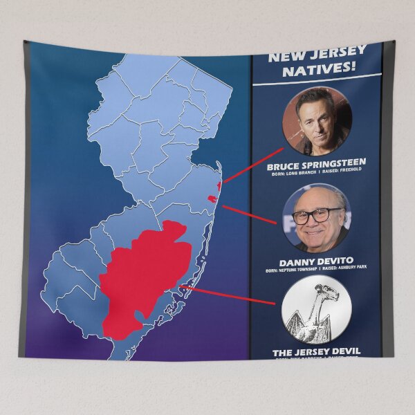 Item preview, The Only Three People from New Jersey designed and sold by sonnyjcalves.