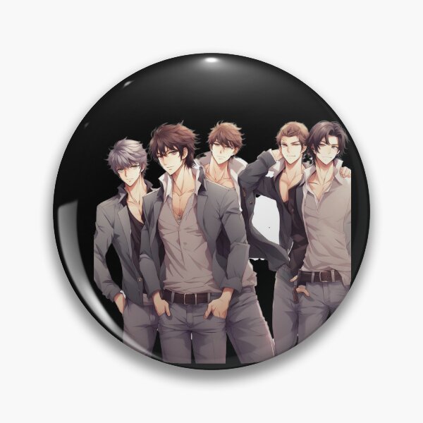 Item preview, Gang of Hot Anime Guys designed and sold by Ryzan35.