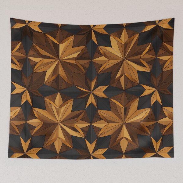 Item preview, Marquetry Pattern designed and sold by SideSignal.