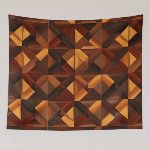 Item preview, Marquetry Pattern designed and sold by SideSignal.
