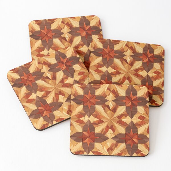 Item preview, Marquetry Pattern designed and sold by SideSignal.