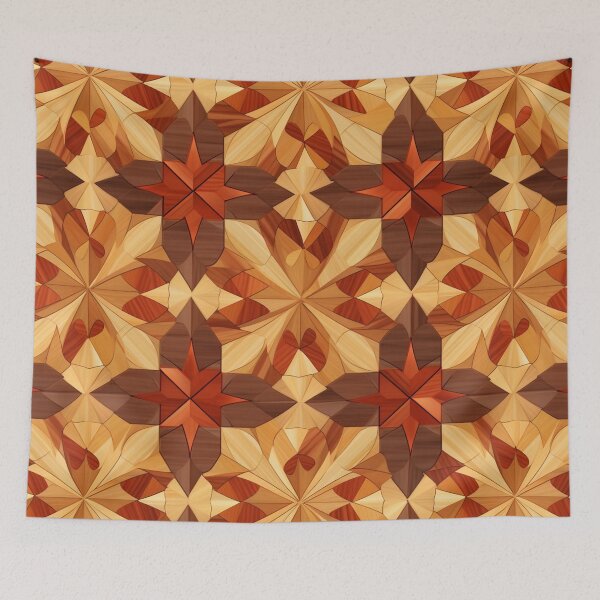 Item preview, Marquetry Pattern designed and sold by SideSignal.