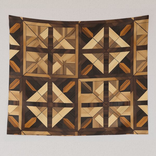 Item preview, Marquetry Pattern designed and sold by SideSignal.