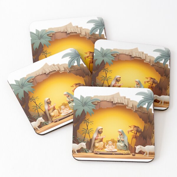 Item preview, Nativity diorama designed and sold by dzineNJ.