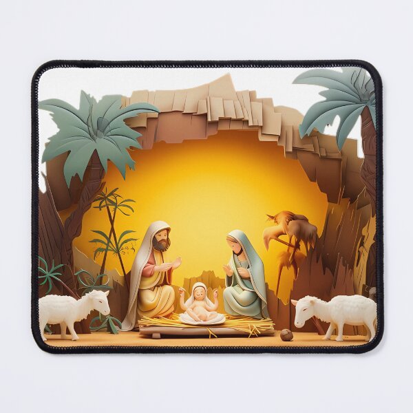 Item preview, Nativity diorama designed and sold by dzineNJ.