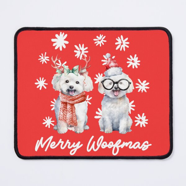 Item preview, Bichon Christmas - Merry Woofmas designed and sold by Tenth-Floor.