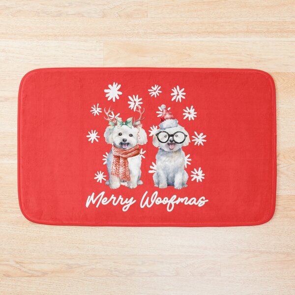 Item preview, Bichon Christmas - Merry Woofmas designed and sold by Tenth-Floor.