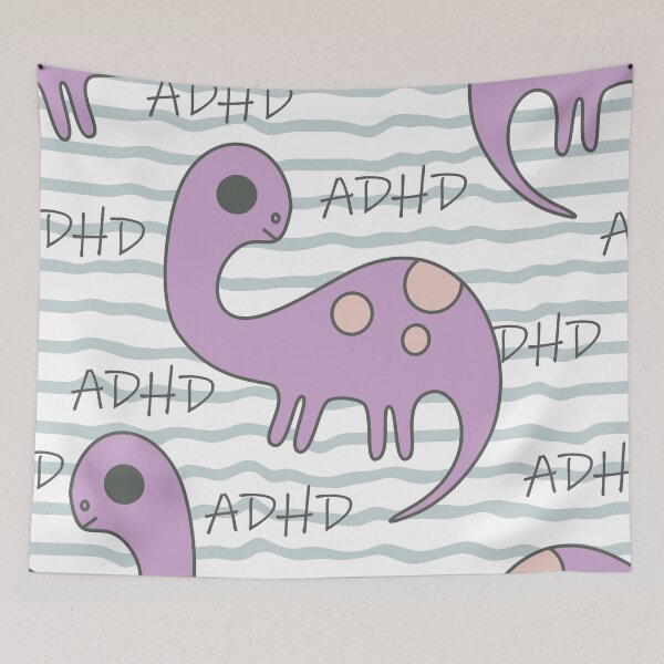 Item preview, ADHD creature /2. A sweet, lilac, adorable dinosaur with pink spots and big eyes. designed and sold by My-fake-places.