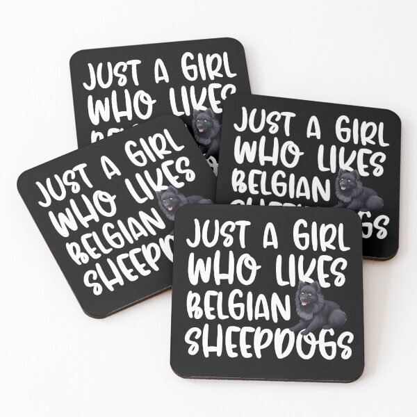 Item preview, Just A Girl Who Likes Belgian Sheepdogs designed and sold by TheAnimalZ00.